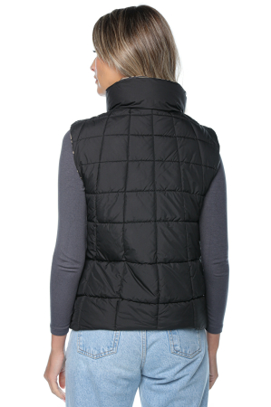 Vestă damă reversibilă, modernă și matlasată [1]
