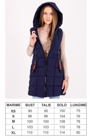 Vesta dama cu glugă 1888 este alegerea ideală pentru un stil modern și confortabil. [2]