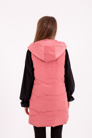 Vesta dama cu glugă 809 este alegerea perfectă pentru un stil practic și confortabil. [1]