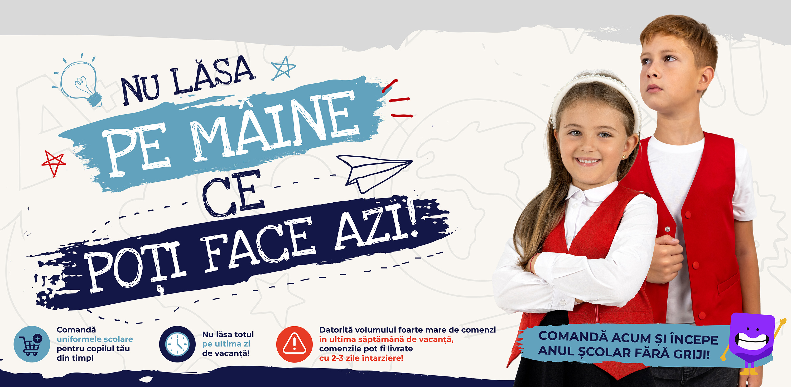 NU LASA PE MAINE CE POTI FACE AZI!