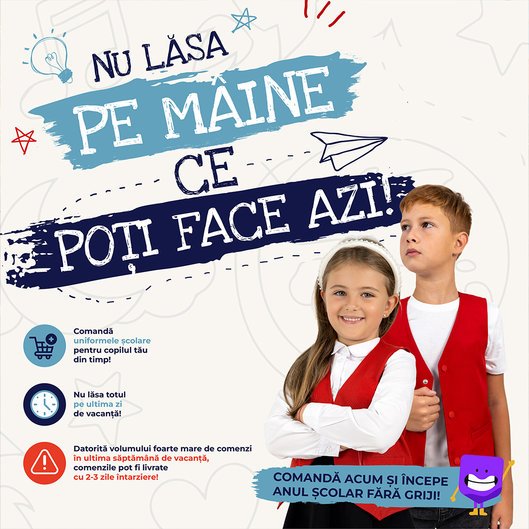 NU LASA PE MAINE CE POTI FACE AZI!