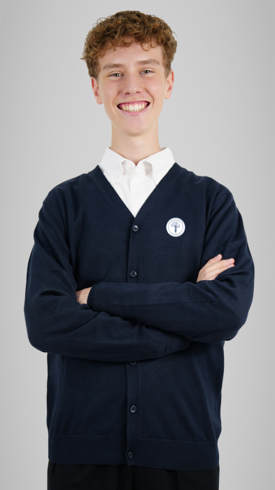 Cardigan bărbați navy Iacob Mureșianu Brașov [2]