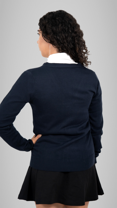 Cardigan damă navy Iacob Mureșianu Brașov [3]