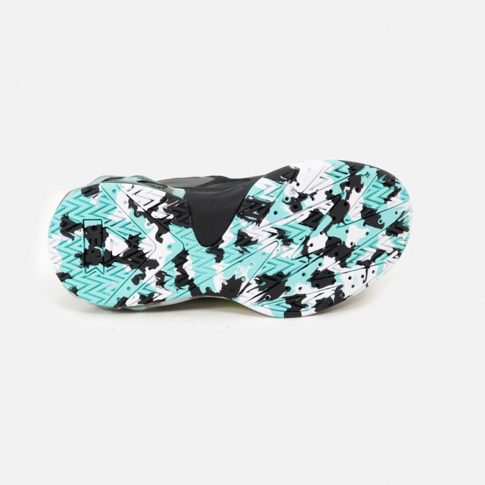 Ghete Baschet Peak Flash negru/verde [3]