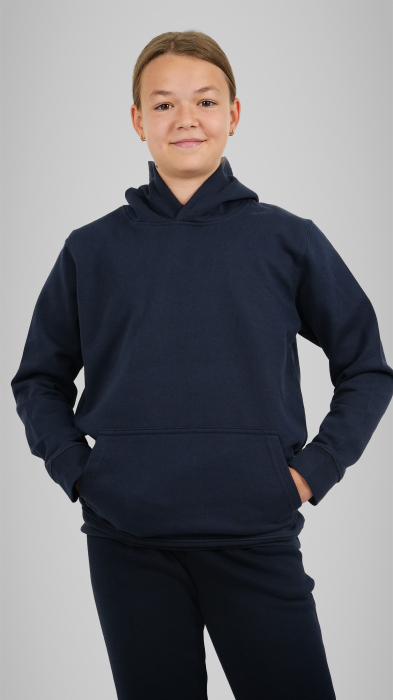 Hanorac bumbac școlar navy [3]