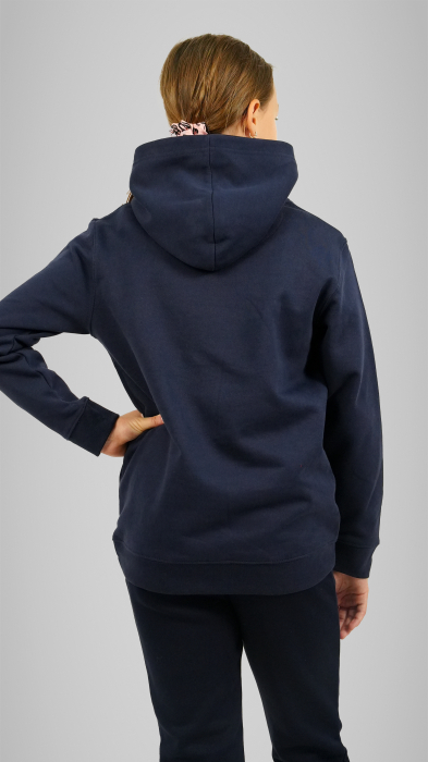 Hanorac bumbac școlar navy Nicolae Iorga Botoșani [3]