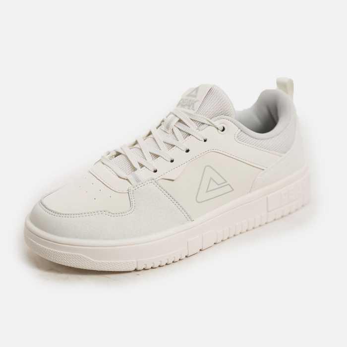 Pantofi sport Casual Peak Retro Lowtop alb/gri [1]