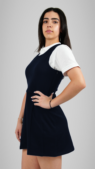 Sarafan bumbac școlar navy [2]