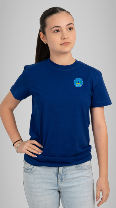 Tricou Basic mânecă scurtă adulți royal Andrei Șaguna Deva [2]