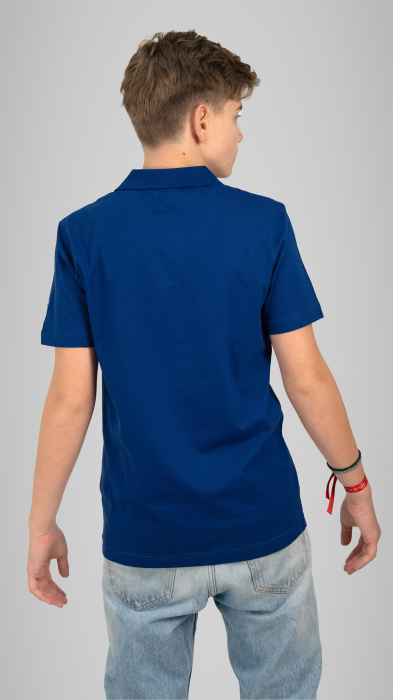 Tricou Basic Polo mânecă scurtă copii royal Andrei Șaguna Deva [3]