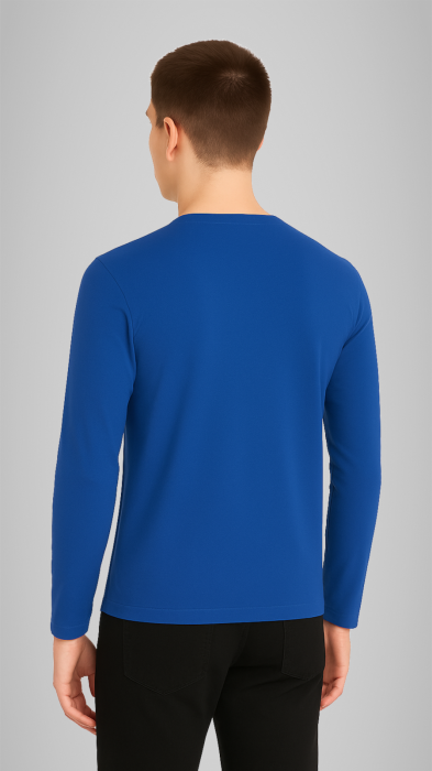 Tricou cu manecă lungă royal [4]