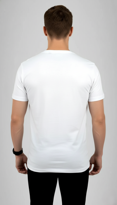 Tricou cu mânecă scurtă alb LPS Focșani [3]