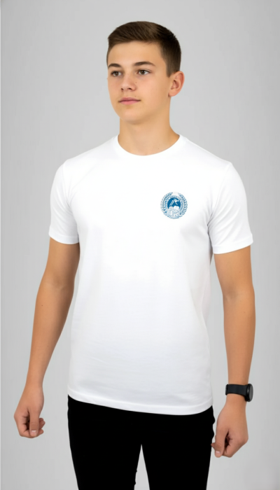 Tricou cu mânecă scurtă alb LPS Focșani [1]