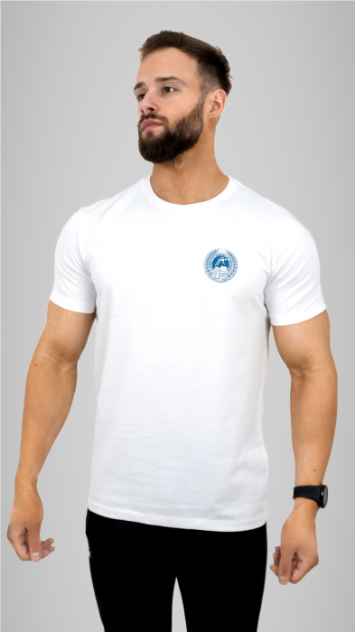 Tricou cu mânecă scurtă alb LPS Focșani [2]