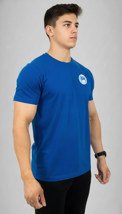 Tricou cu mânecă scurtă albastru LPS Focșani [2]