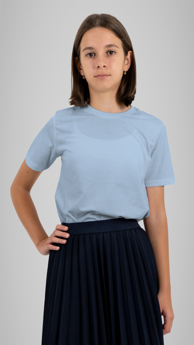 Tricou cu manecă scurtă sky blue [1]