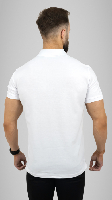 Tricou Polo cu mânecă scurtă alb LPS Focșani [3]