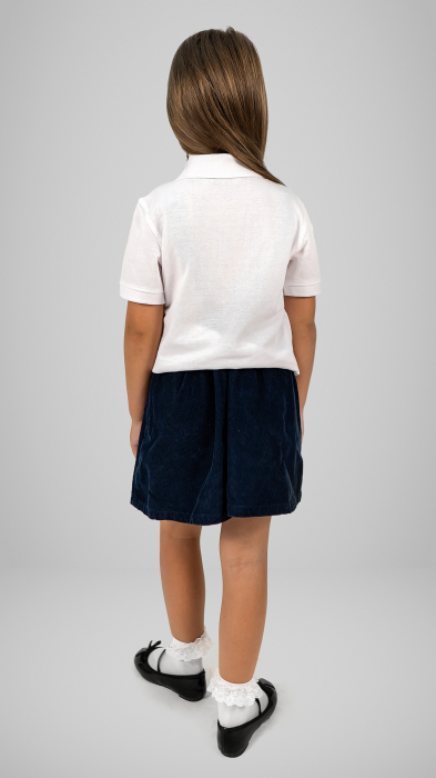 Tricou Polo cu mânecă scurtă alb Dacia [9]