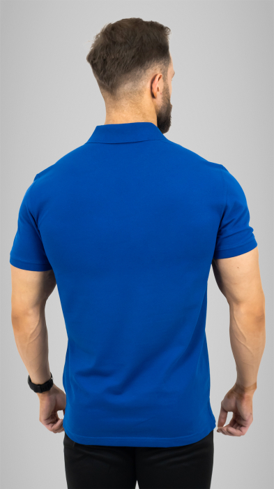 Tricou Polo cu mânecă scurtă albastru LPS Focșani [3]