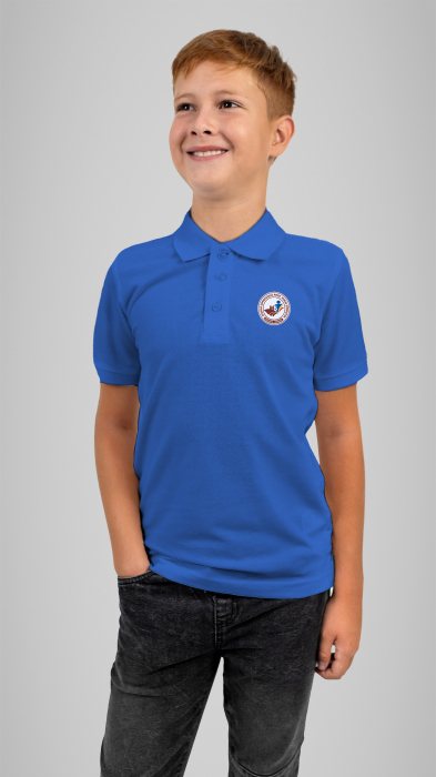 Tricou polo cu manecă scurtă royal Prof. Mihai Sîmbotin Vrancea [1]