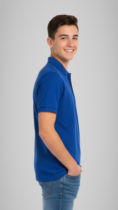 Tricou Basic polo mânecă scurtă copii royal Alexandru Ioan Cuza [2]