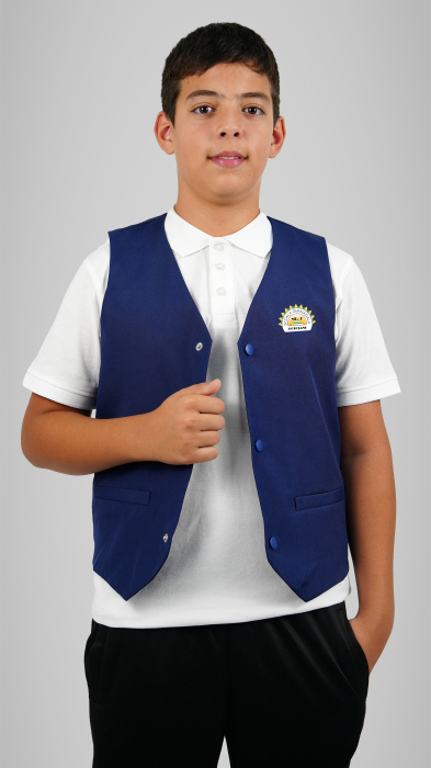 Vestă școlară navy Școala Gimn. Nr.7 Botoșani [1]