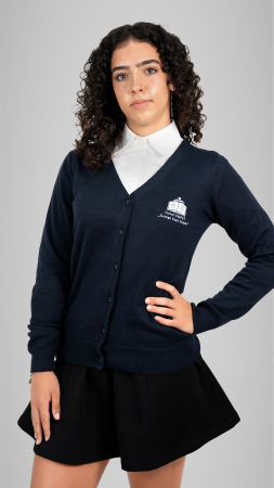 Liceul UMFST George Emil Palade, Târgu-Mureș - Cardigan damă navy UMFST George Emil Palade