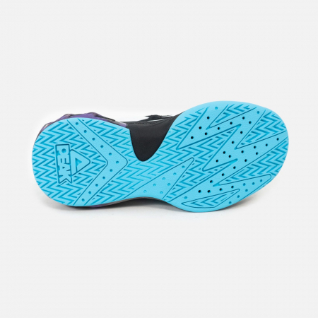 Ghete Baschet Peak Flash negru/mov [2]