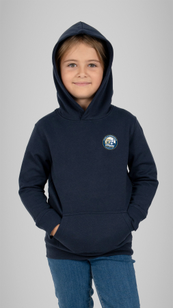 Hanorac bumbac școlar navy Nicolae Iorga Botoșani [1]