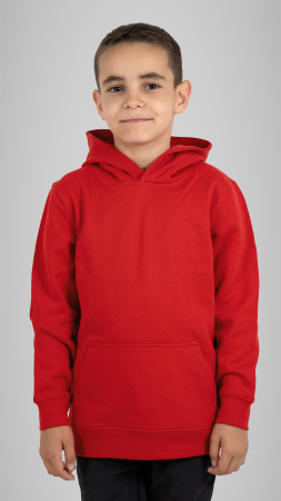 Produse - Hanorac bumbac școlar roșu