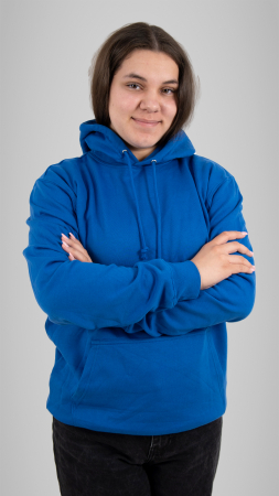 Produse - Hanorac bumbac școlar royal