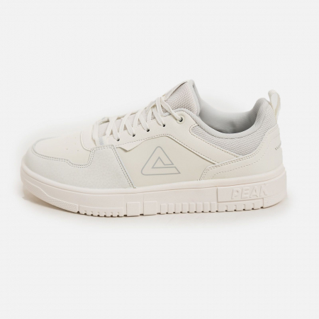 Pantofi sport Casual Peak Retro Lowtop alb/gri [3]