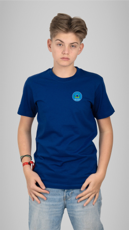 Școala Europeană Andrei Șaguna, Deva - Tricou Basic mânecă scurtă copii royal Andrei Șaguna Deva