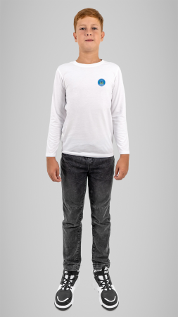 Tricou cu manecă lungă alb Andrei Șaguna Deva [1]