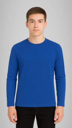 Tricou cu manecă lungă royal [2]