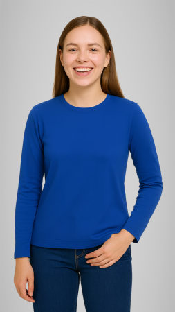 Produse - Tricou cu manecă lungă royal