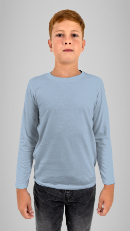 Produse - Tricou cu manecă lungă sky blue