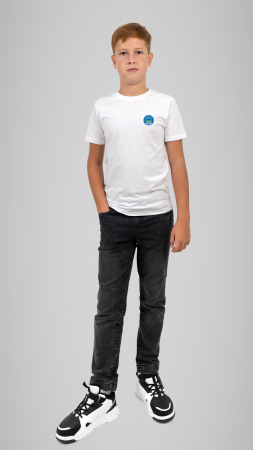 Tricou cu manecă scurtă alb Andrei Șaguna Deva [2]