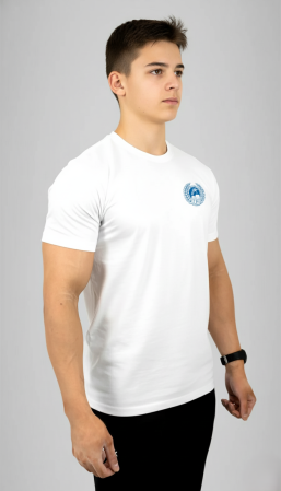 Tricou cu mânecă scurtă alb LPS Focșani [1]