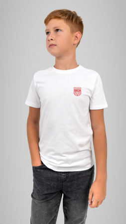 Tricou cu mânecă scurtă alb Dacia [3]
