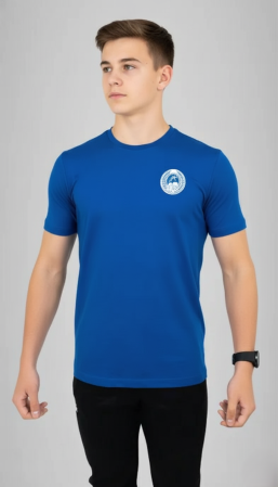 Liceul cu Program Sportiv Focșani - Tricou cu mânecă scurtă albastru LPS Focșani