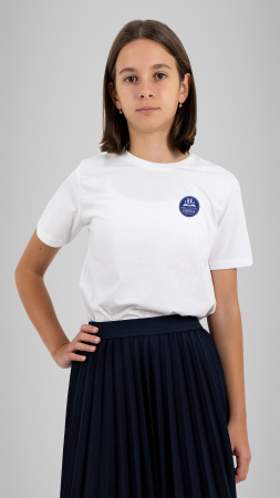 Tricou Premium cu mânecă scurtă alb Omega TG Mures [2]