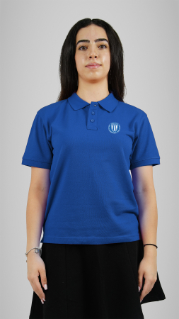 Liceul cu Program Sportiv Szász Adalbert, Târgu Mureș - Tricou Premium polo cu manecă scurtă royal LPS TG Mureș