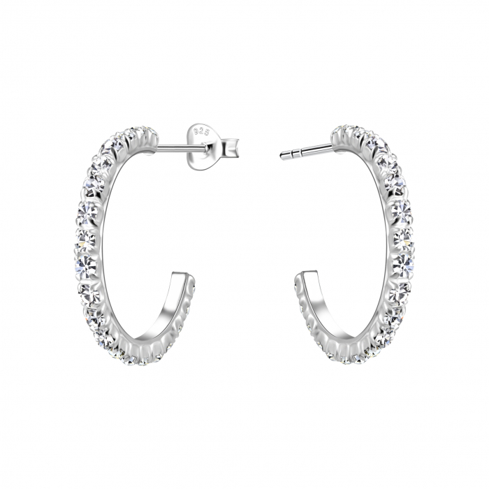 Cercei Half Hoop Crystal [1]