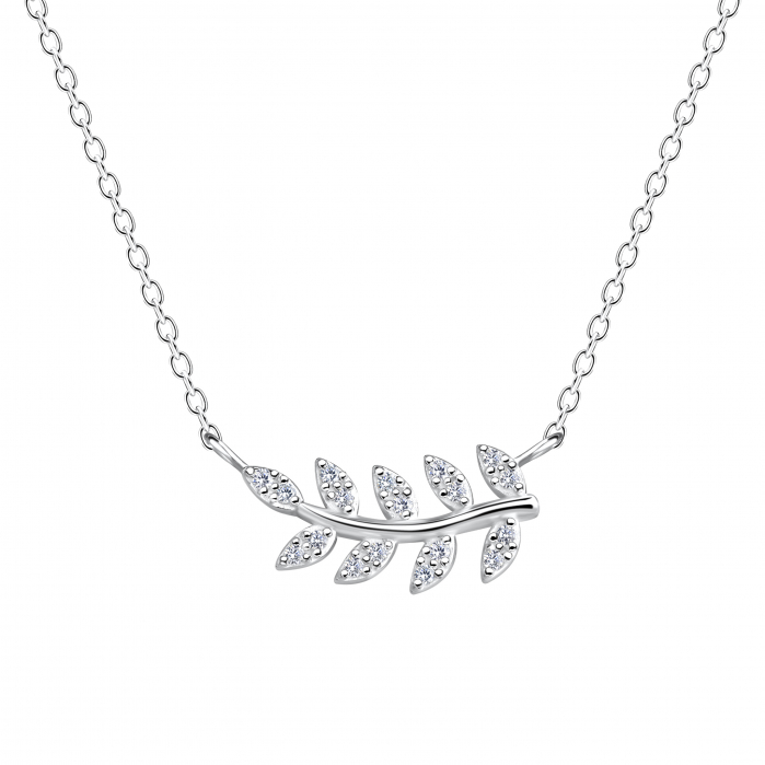 Colier Olive Leaf Cubic Zirconia [1]