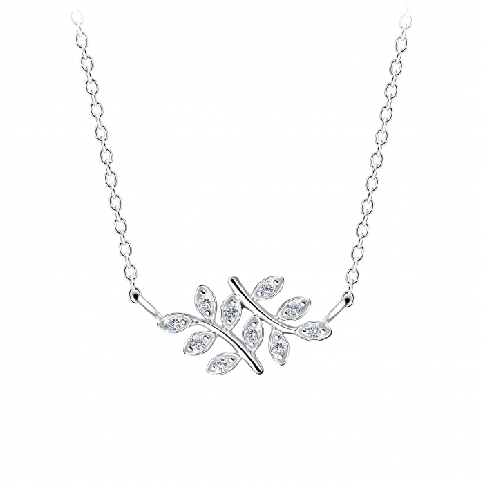 Colier Olive Leaf Cubic Zirconia [1]