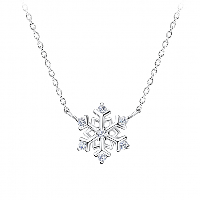 Colier Snowflake Cubic Zirconia [1]