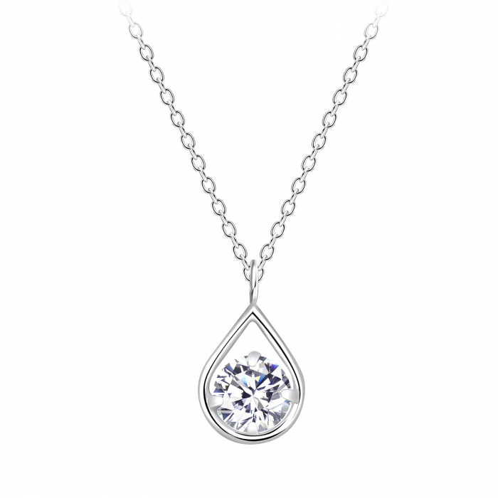Colier Tear Drop Cubic Zirconia [1]