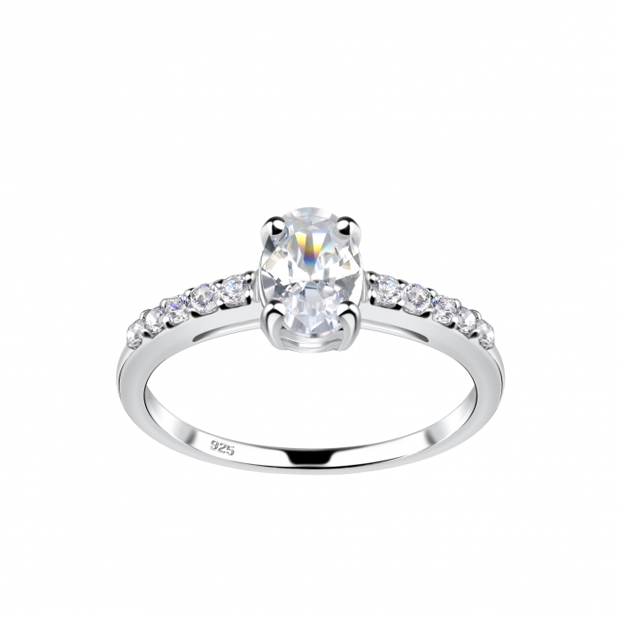 Inel Oval Stone Cubic Zirconia [1]