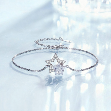 Bratara Dazzling Star Cubic Zirconia [1]